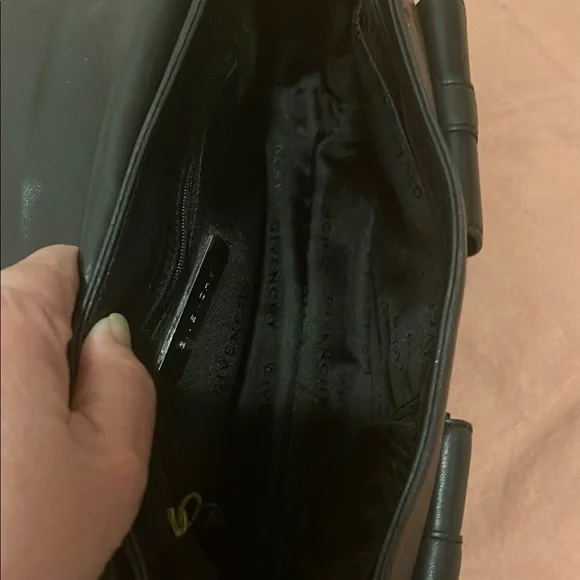 Givenchy Black Classic Shoulder Bag with Silver Accents - Picture 3 of 7